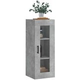  Stenska omarica betonsko siva 34,5x34x90 cm, (20821162) | Shoptok.si