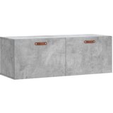 Maison Chic Stenska omarica - Zidna omarica betonsko siva 100x36,5x35 cm inženirski les iu818, (22063291) Cene