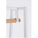 YES EVERYDAY Bel/v naravni barvi jeklen obešalnik 63x180 cm Haldor – | Shoptok.si