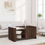 vidaXL Stolić za kavu boja smeđeg hrasta 100 x 50 x 50 cm od drva | shoptok.hr