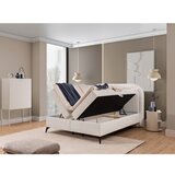 Ropez Bela boxspring postelja s prostorom za shranjevanje 140x200 cm Ornes – | Shoptok.si