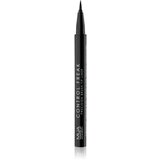 MUA Makeup Academy Control Freak tekoče črtalo v peresu odtenek Jet Black 0.5 g | Shoptok.si
