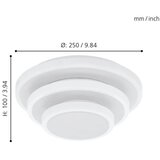 Eglo 98676 - LED stropna svetiljka ELGVERO LED/11,4W/230V + LED/8,6W + LED/5,4W | Eponuda.com