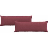  Jastučići za sofu 2 pcs Vinska crvena 120 x 40 cm tkanina | Eponuda.ba