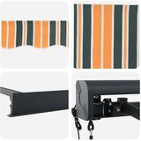  Povlačivi tende Zelena i žuta 500 x 300 x 165 cm | Shoptok.si