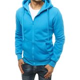 DStreet Bluza męska z kapturem jasnoniebieska | Shoptok.si