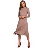 Stylove Ženska haljina S234 Cappuccino braon | tamnocrvena | ePonuda.com