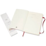 Moleskine Žepna beležnica mehka platnica, škrlatno rdeča - črte | Shoptok.si