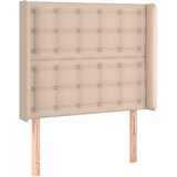  box spring madrac LED cappuccino 90x200cm umjetna koža | shoptok.hr