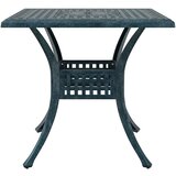  Set vrtnih stolova 3 pcs Zelena Liveni aluminij | shoptok.hr