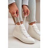 Big Star Women's Insulated Sneakers From Eco Leather White | shoptok.hr