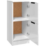  Komode sjajne bijele 2 kom 30x30x70 cm od konstruiranog drva | shoptok.hr