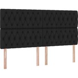  s madracem i skladištem Crna 180 x 200 cm tkanina | shoptok.hr
