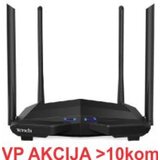 Tenda AC10 V4.0 AC1200 wireless dual band ruter 2.4+5GHz, 1W/3L, Gbit 1Ghz cpu 128mb, 4x6dBi | ePonuda.com