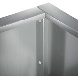  Zid za zadržavanje 50 x 50 x 30 cm Pocinčani čelik Srebrna | shoptok.hr