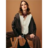 Sinsay Pamučna bluza s rupičastim umetkom | shoptok.hr