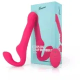 Teazers Strapless Strap On Vibrator