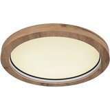 Globo LED stropna svjetiljka Branza (24 W, Raznobojno, Smeđa, D x Š x V: 40 x 40 x 6,5 cm) | shoptok.hr