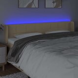  Posteljno vzglavje krem 163x16x78/88 cm blago, (20951680) | Shoptok.si