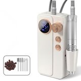 INF Prenosni polnilni električni brusilnik za nohte z LCD-zaslonom White, (5000490051) Slike