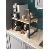 Hanah home kuhinjska polica malta atlantic pine black | ePonuda.com