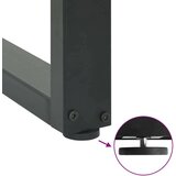 vidaXL Noge kavne mizice U-oblika 2 kosa antracit 50x(72-73)cm jeklo | Shoptok.si