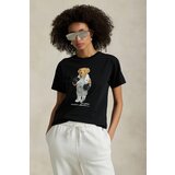 Polo Ralph Lauren Majica 211971709001 Črna Relaxed Fit Cene