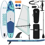  Naduvivi SUP s jedrom HYDROS 330 x 76 x 15 cm Tirkizna za | Eponuda.com