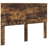  Uzglavlje s uzglavljem Dimljeni hrast 140 cm Konstruirano drvo | shoptok.hr