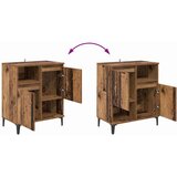 vidaXL Strani šal Star les 60 x 35 x 70 cm Konstruiran les | Shoptok.si