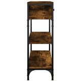  Konzolni stol boja hrasta 72 5 x 25 x 75 cm konstruirano drvo | shoptok.hr