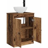  Kupaonski umivaonik s sudoperom Staro drvo 54 x 35 x 83 cm | shoptok.hr