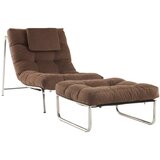 Jotex Rjav tabure iz šenilje Burleson – | Shoptok.si