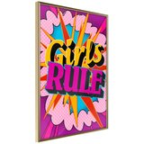  Poster - Girls Rule (Colour) 40x60 | shoptok.hr