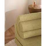 Wigiwama Zelen otroški fotelj iz tkanine bouclé Flipster – | Shoptok.si