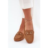 Boto Ladies Moccasins With Cutouts And Decoration Camel Kaydance | shoptok.hr