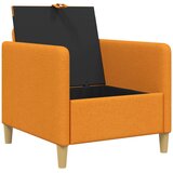 SOFA s pohranom Tamno žuta 72 x 78 x 87 cm Poliester | shoptok.hr