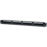 Intellinet 1U 24-port UTP Cat6 črn patch panel | Shoptok.si