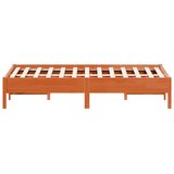  Okvir kreveta bez madraca voštano smeđi 75 x 190 cm od borovine | shoptok.hr