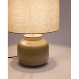 Kave Home Bež keramična namizna svetilka s tekstilnim senčilom (višina 40 cm) Tay – | Shoptok.si