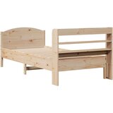  Okvir kreveta bez madraca 75 x 190 cm od masivne borovine | shoptok.hr