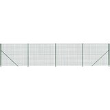  Ograda od žičane mreže s prirubnicom zelena 1,8 x 10 m | shoptok.hr