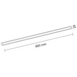  Shilo 1950 - LED ugradna svetiljka HANAWA LED/9W/230V 3000K CRI 90 crna | Eponuda.com