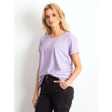 BASIC Feel Good T-shirt-RV-TS-4838.55P-Light Purple | Shoptok.si