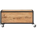  Klubska mizica 70x70x32 cm trden akacijev les | Shoptok.si