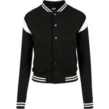 UC Ladies Women&#039;s inset College Sweat Jacket blk/wht cene
