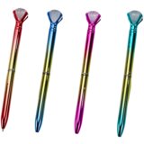 Diamond Ballpoint Pen Shiny Gold Color Blue Refill 0.7mm Mix | shoptok.hr
