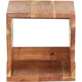  Zidni stalak za bicikl 35 x 25 x 25 cm masivno bagremovo drvo | Eponuda.com