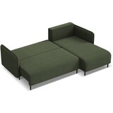 Makamii zelena raztegljiva/s prostorom za shranjevanje kotna sedežna garnitura (desni kot) luana – | Shoptok.si