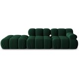 Micadoni Home zelena žametna sedežna garnitura 282 cm bellis – Cene